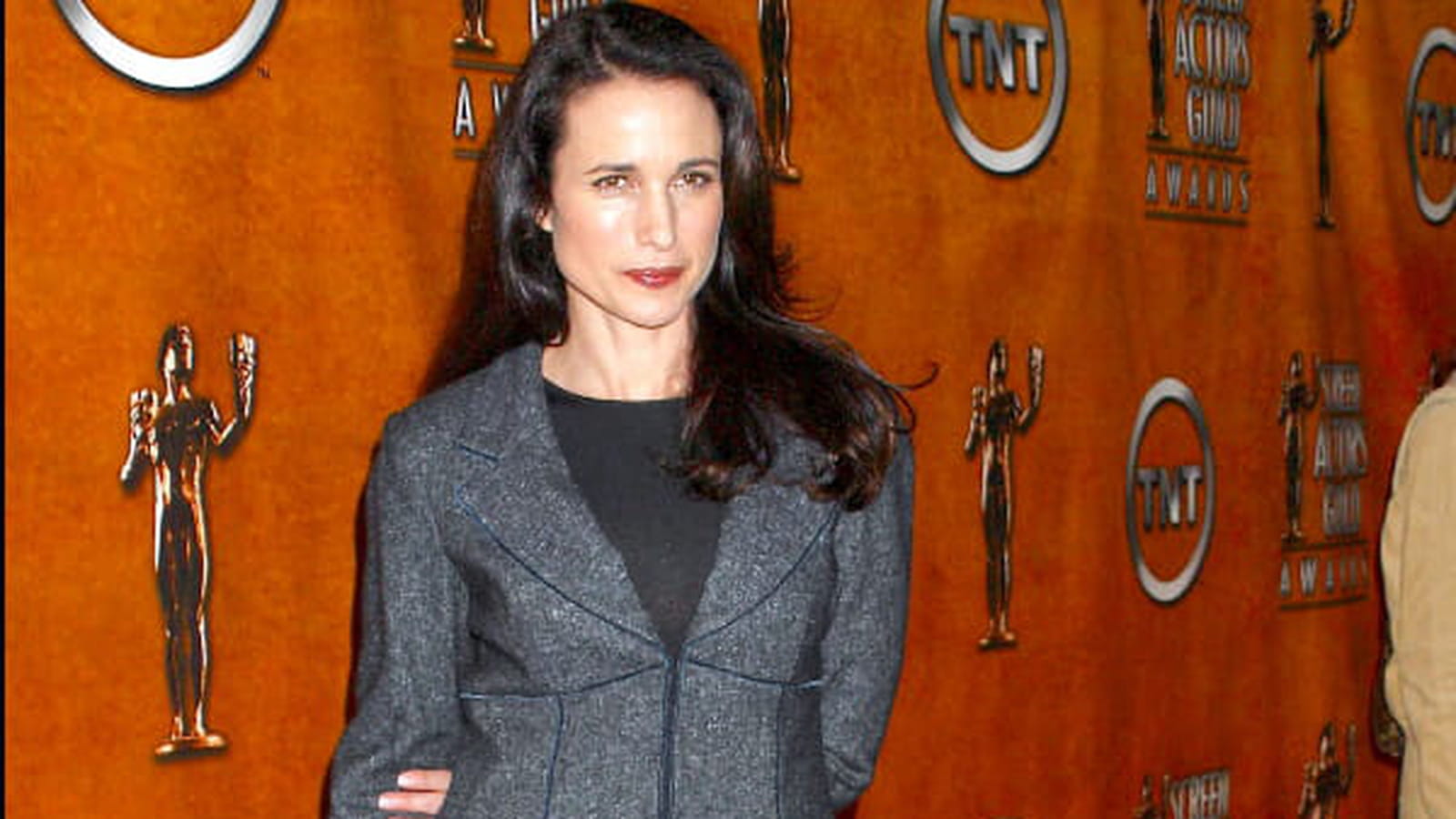 Andie MacDowell le 15 janvier 2004