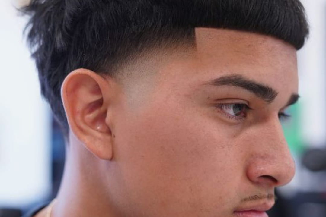La coupe taper avec line up pour homme