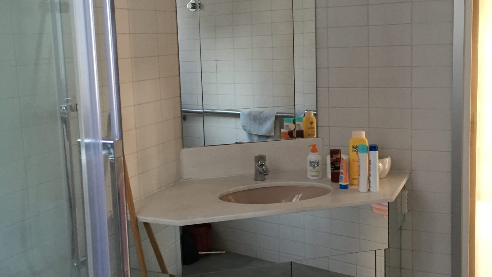 Salle d'eau avant 