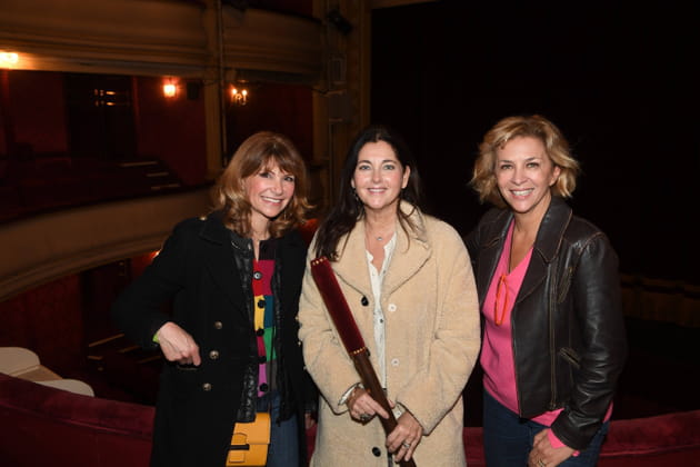 Avec Cristiana Reali et Corinne Touzet en 2019