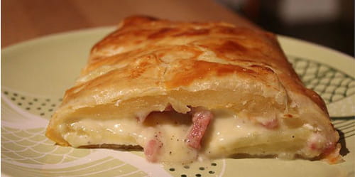 Tresse feuilletée façon raclette