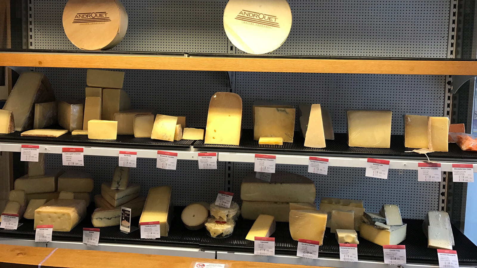 Étals de fromages