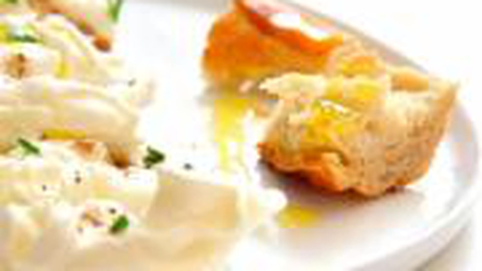 Carpaccio de mozzarella burrata