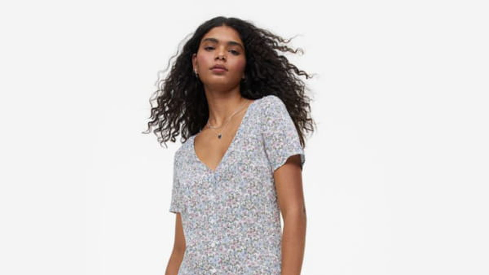 Robe boutonnée H&M 