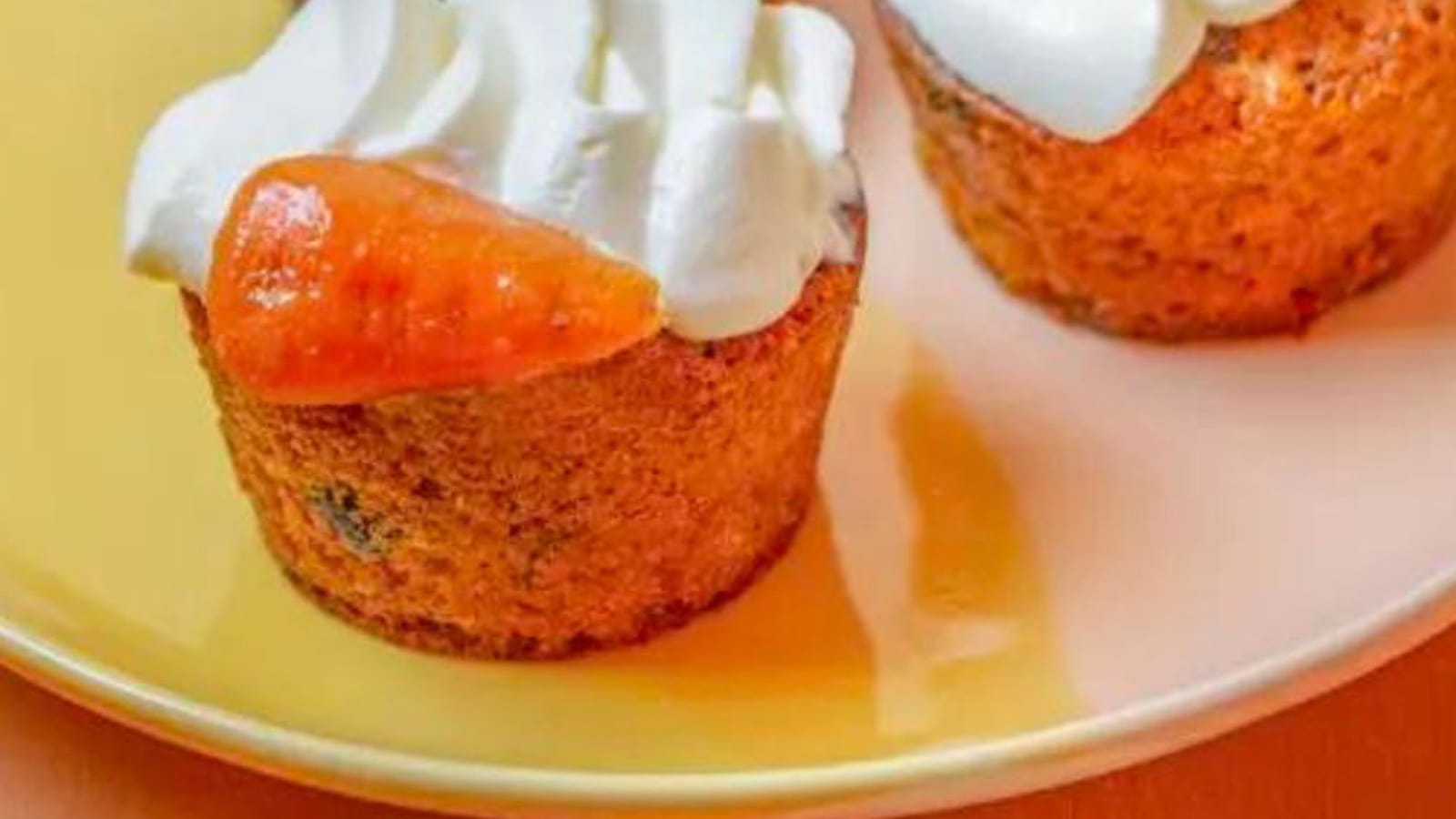 Carrot cakes façon muffins