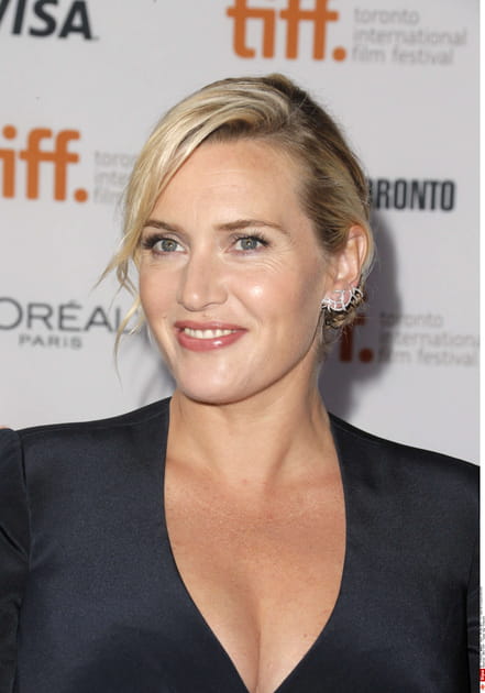 Le chignon sophistiqu&eacute; de Kate Winslet