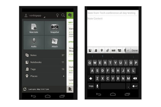Pour prendre des notes : Evernote
