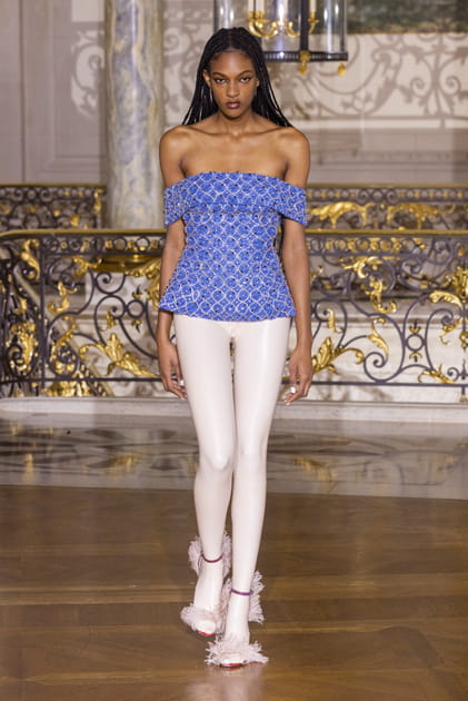 Défilé Koché printemps-été 2022