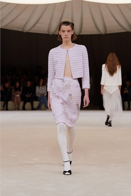 Look 9 du défilé Chanel haute couture printemps-été 2024