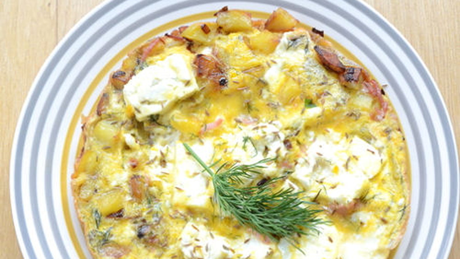 Tortilla aux pommes de terre et feta