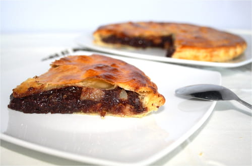 Galette des Rois au chocolat et aux poires