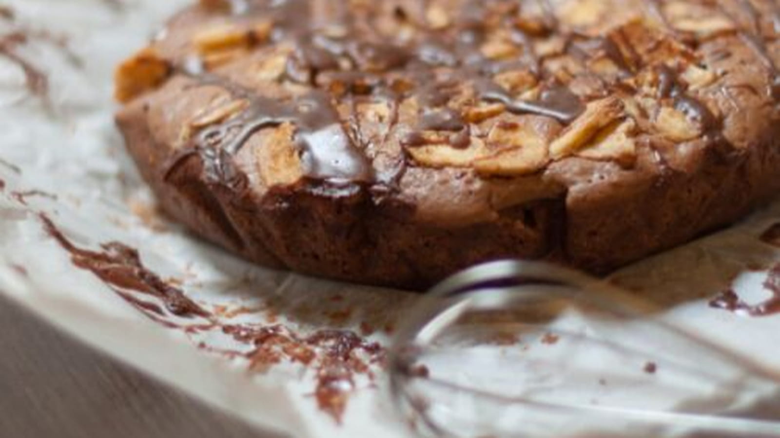 Banana brownie