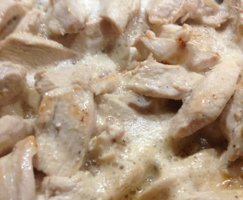 Blancs de poulet à la ricotta