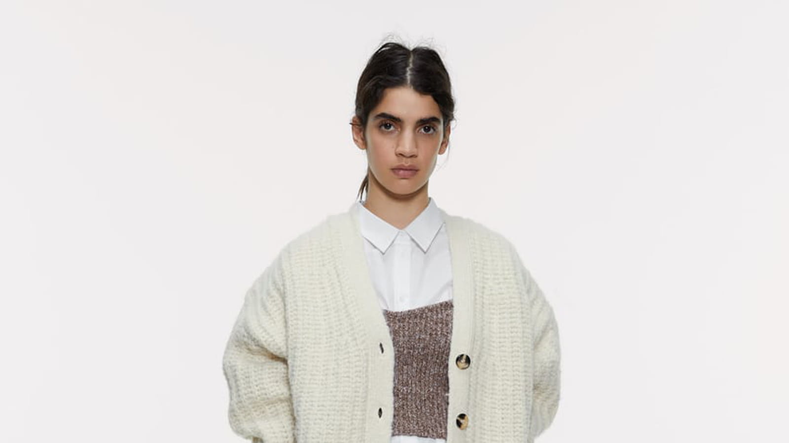 Gilet avec laine et alpaga