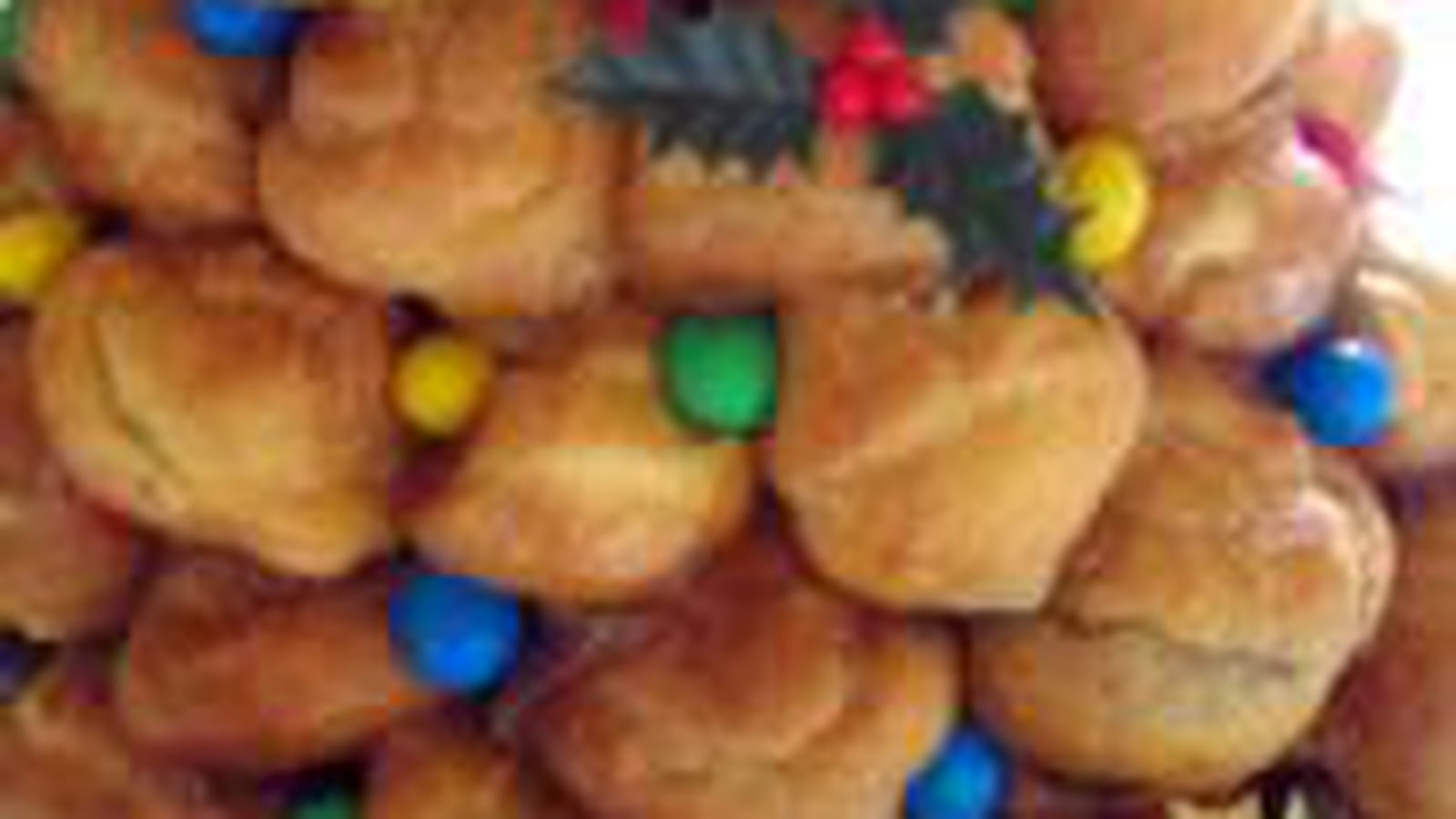 Pièce montée de choux à la crème