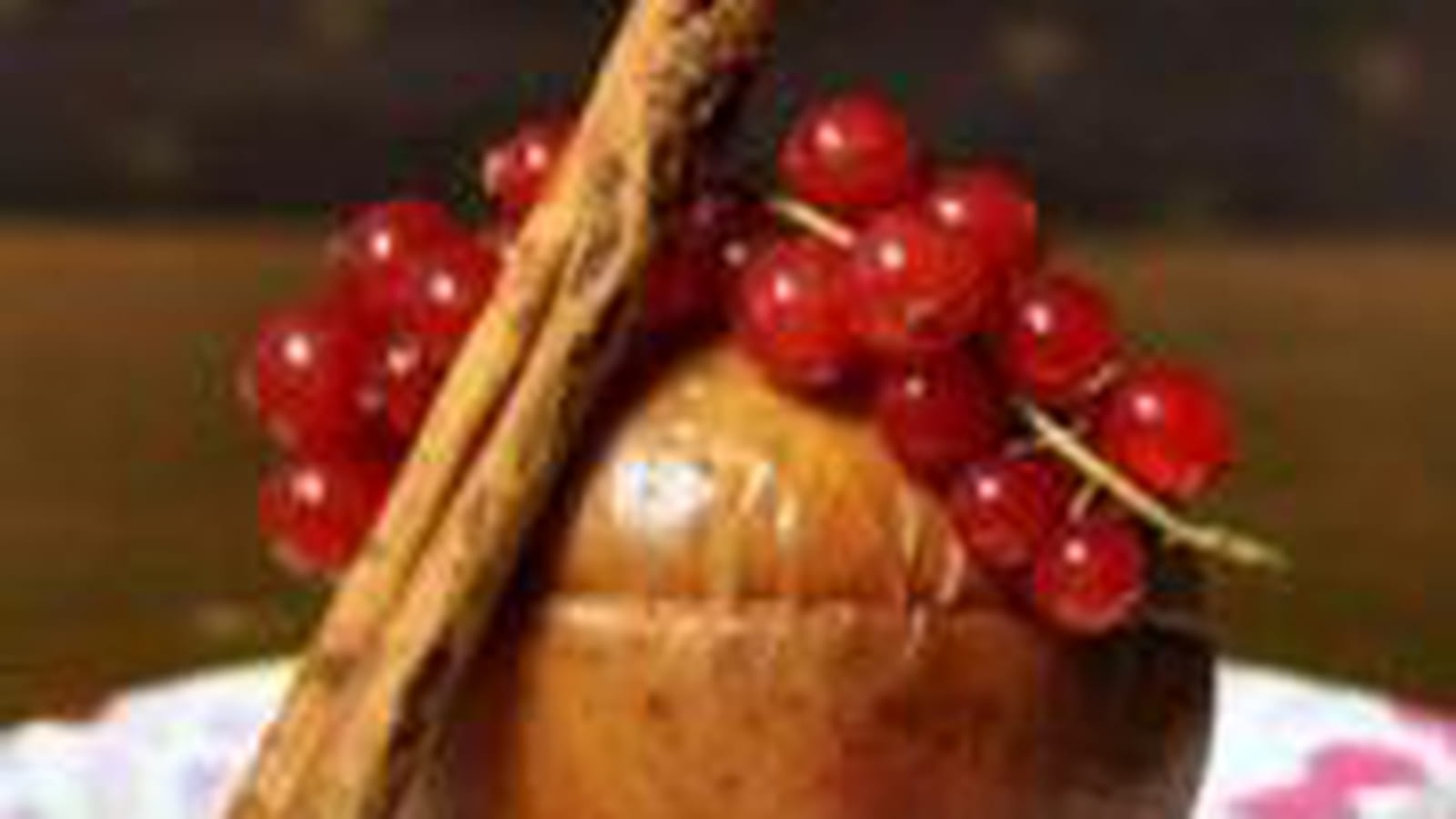 Pomme sur pain d'épice
