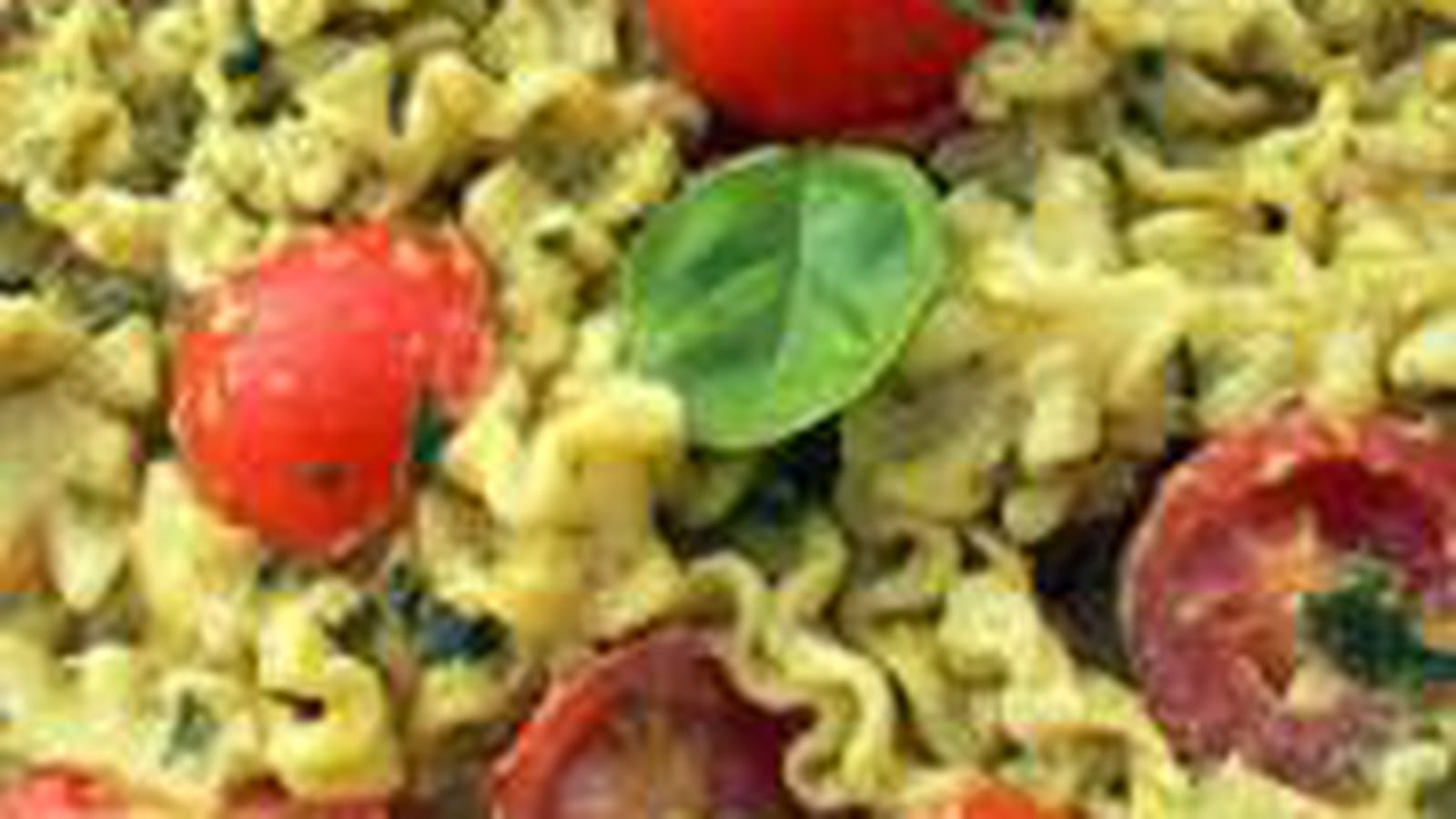 Pâtes pesto tomates cerises