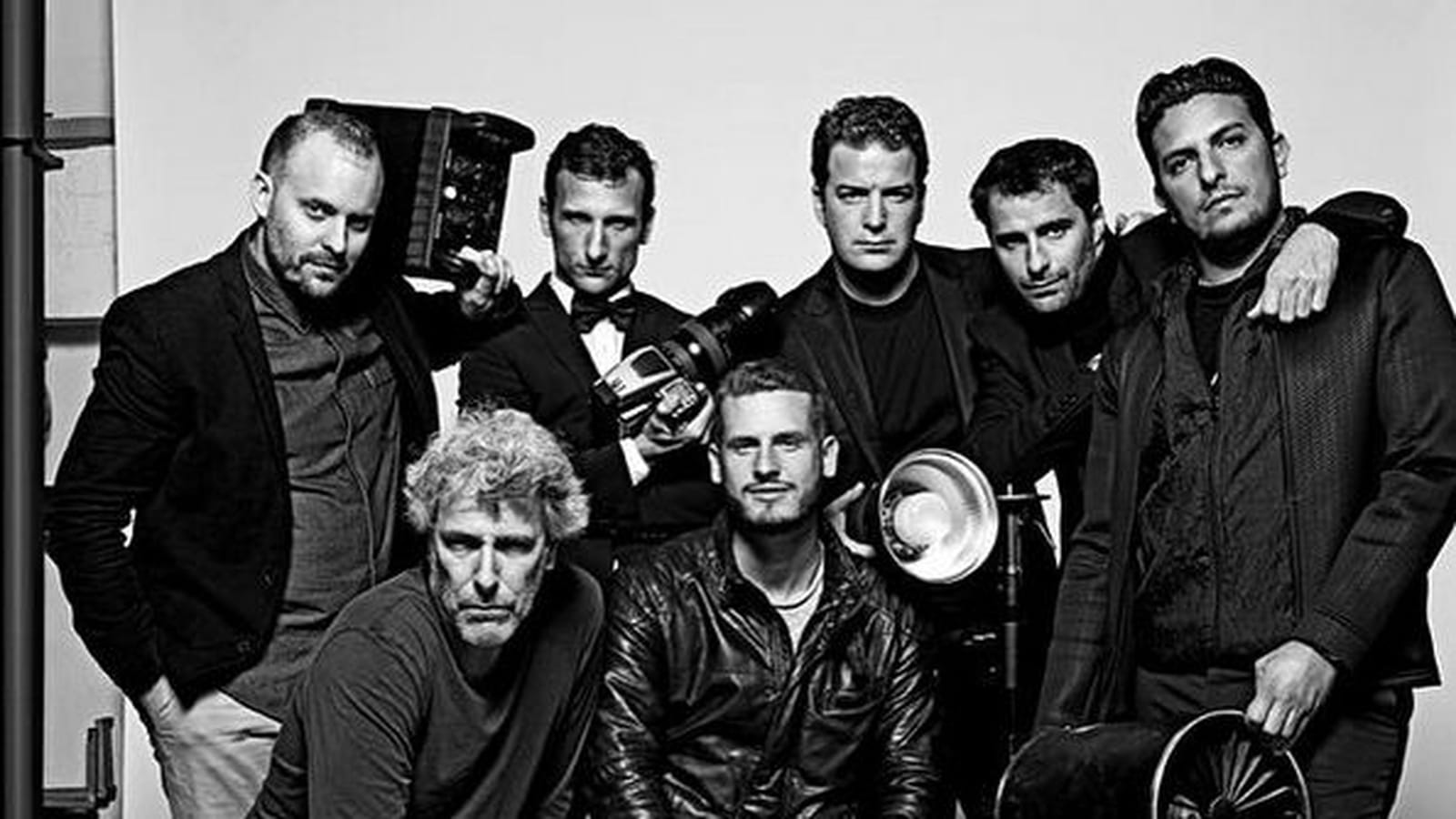 Les chefs en plein shoot