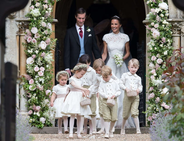 Pippa Middleton, à la sortie de l'église