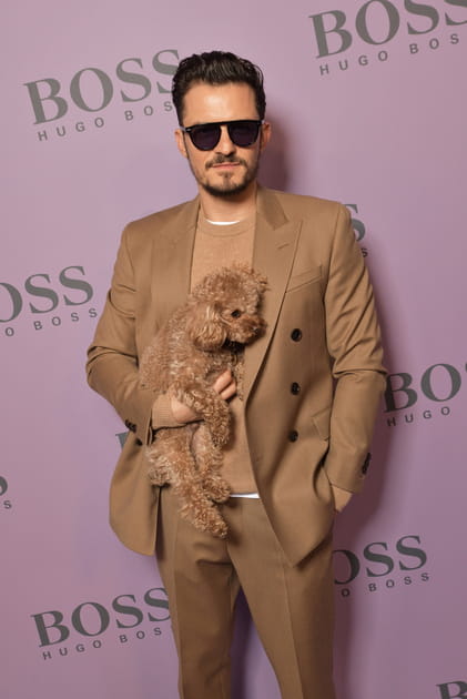 Orlando Bloom au d&eacute;fil&eacute; Boss