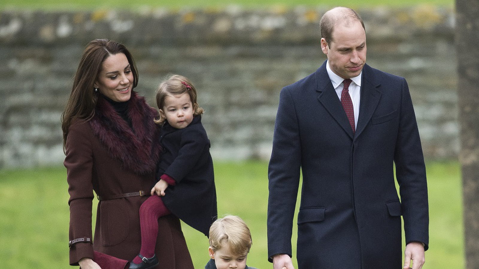 Charlotte et George de Cambridge