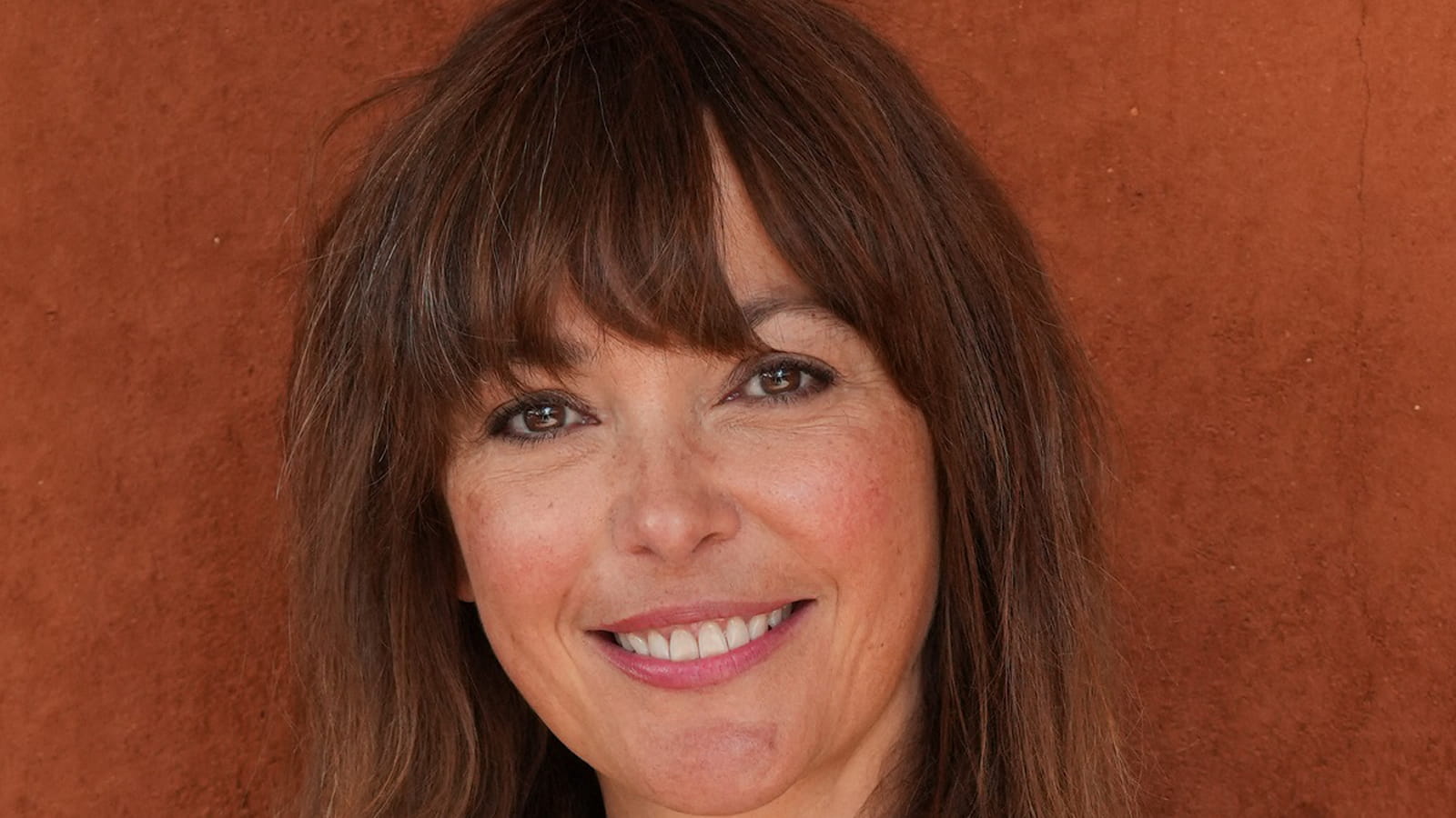 Sandrine Quétier avec frange