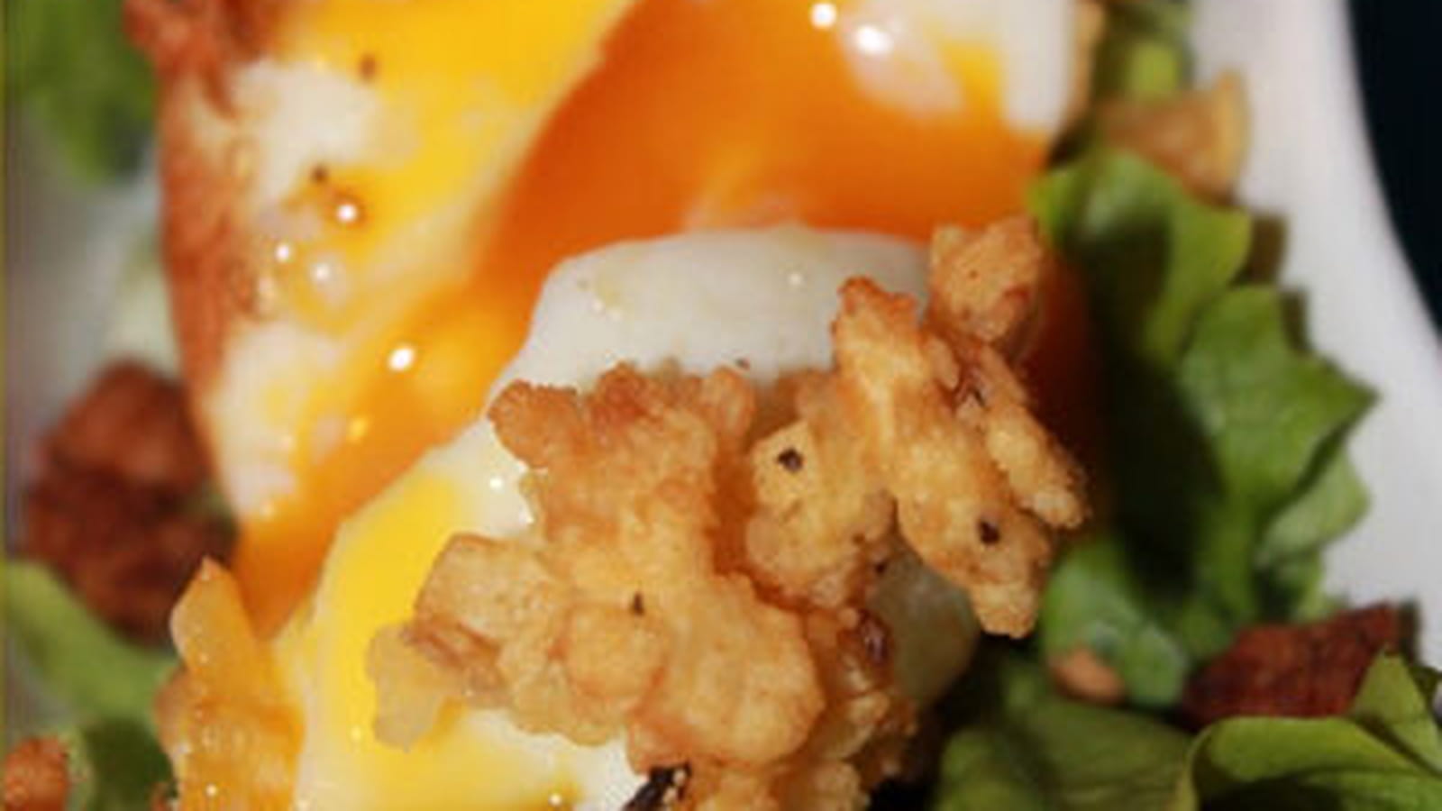 Oeufs panés aux chips