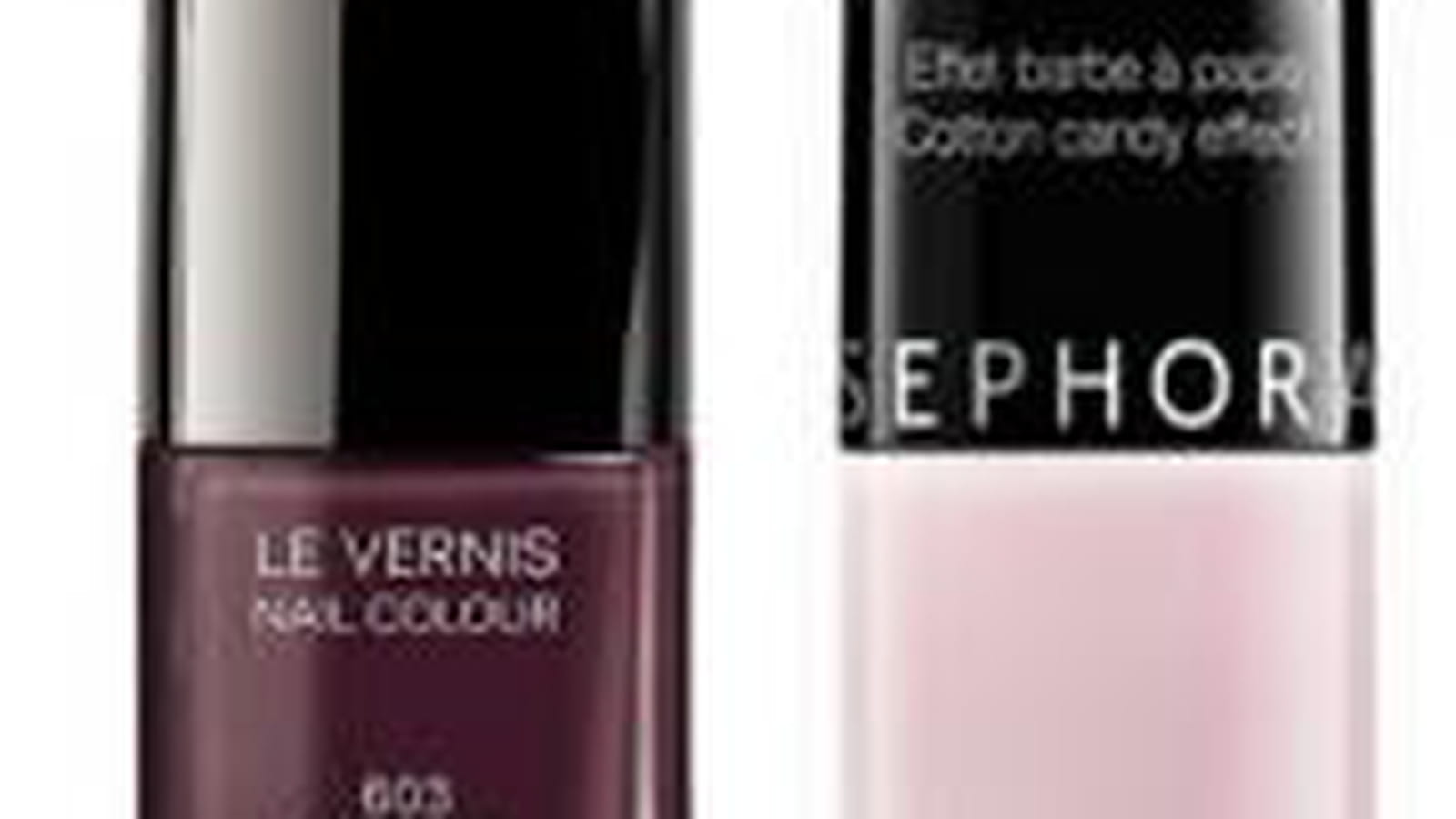 Vernis pourpre et rose layette