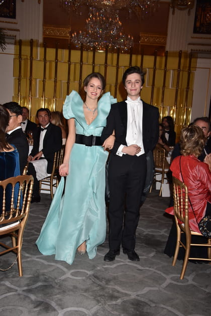 Princesse Emilia von Auersperg-Breunner et son cavalier le Comte Erik Law de Lauriston