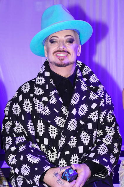 Boy George au d&eacute;fil&eacute; Richard Quinn