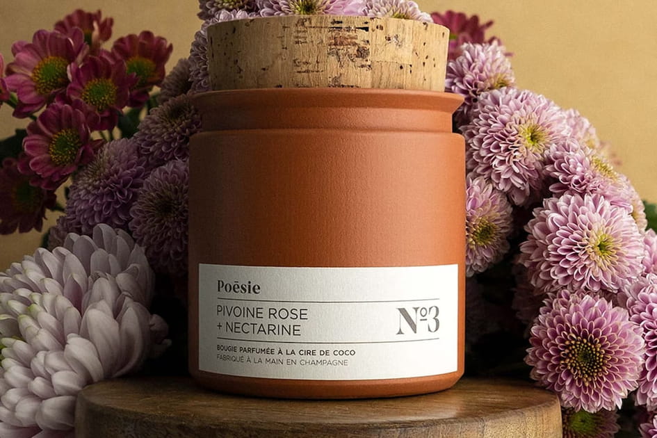 Bougie parfum&eacute;e, Po&eacute;sie