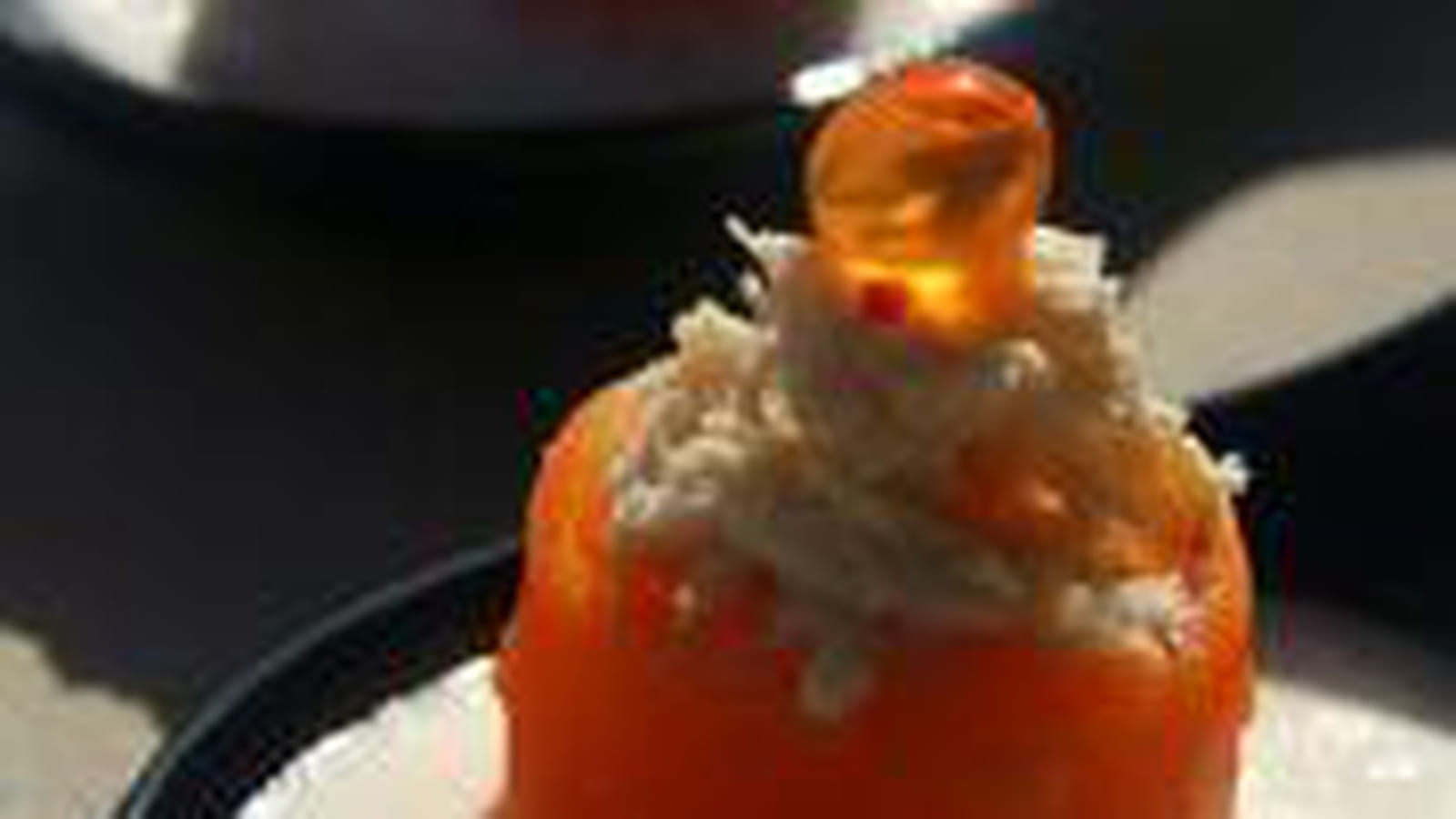 Carotte et crabe au yuzu