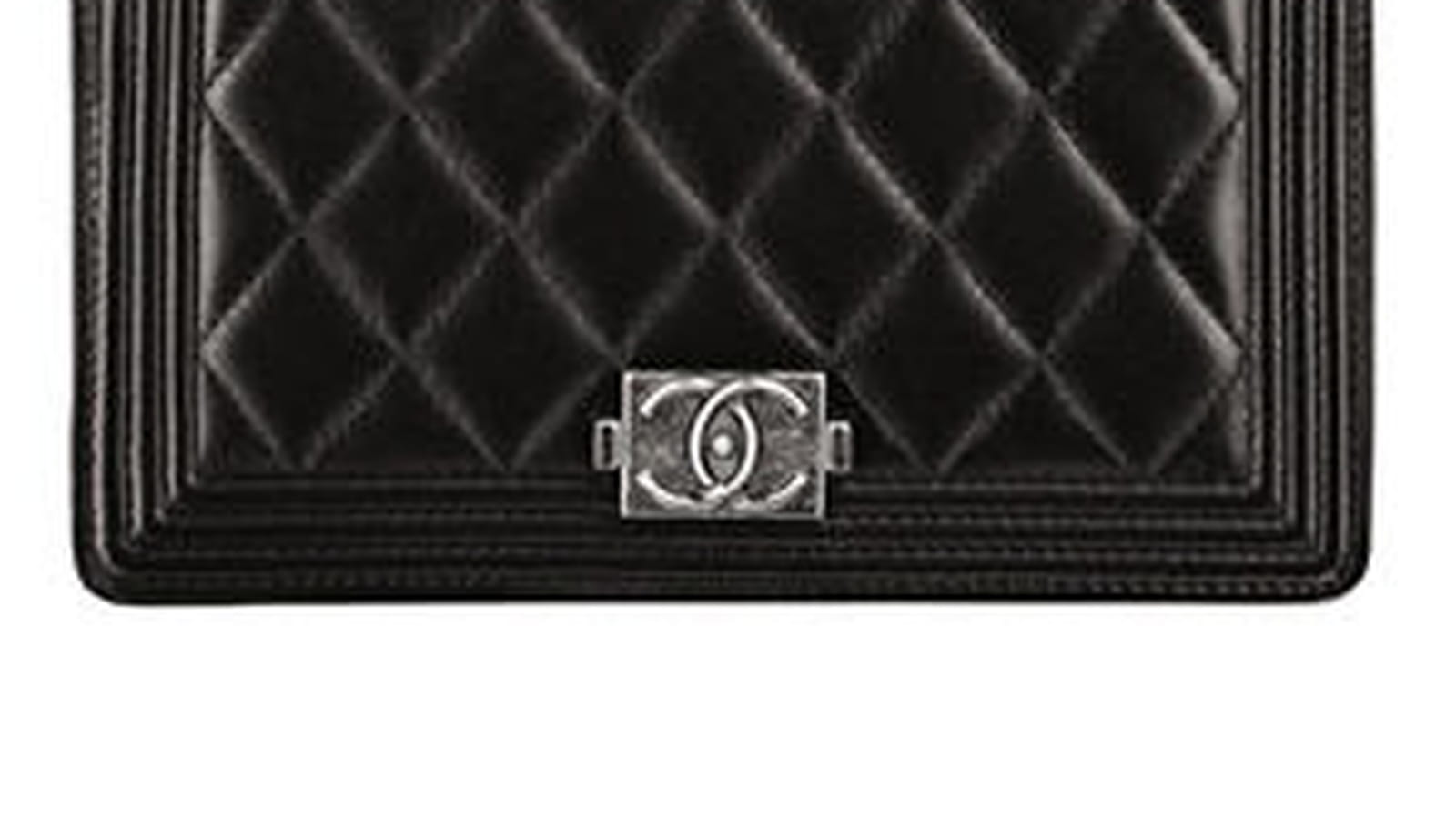 Portefeuille "Boy" noir de Chanel