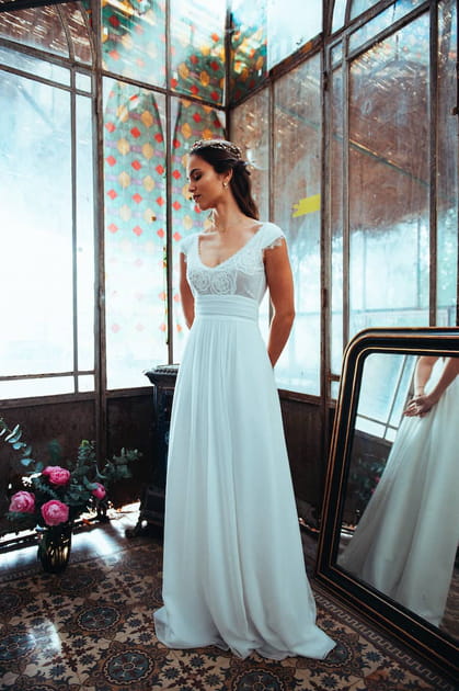 Robe de mariée fluide, Elsa Gary 2022