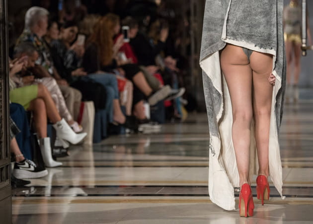 Haut fessier au d&eacute;fil&eacute; Pam Hogg