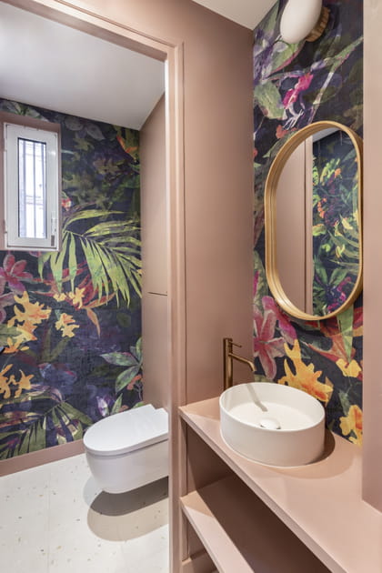 Apr&egrave;s&nbsp;: un cabinet de toilettes color&eacute; et gai