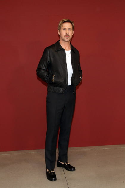 Ryan Gosling en bomber bi-matière