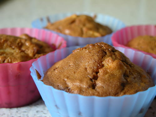 Muffins pomme-nougatine