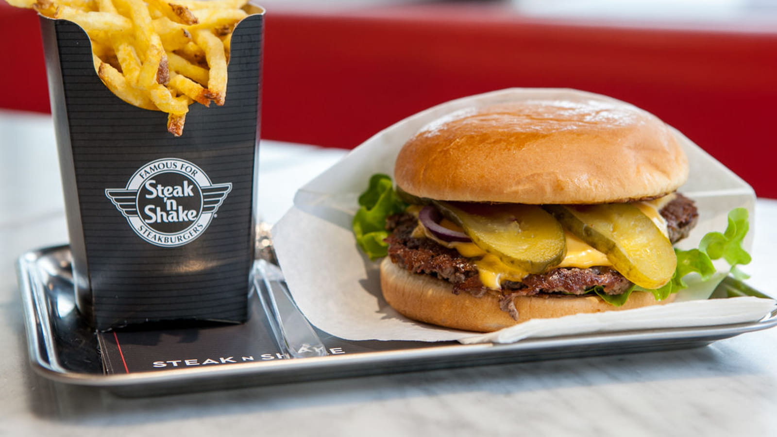 Marseille : Le Signature steakburger de Steack'n Shake, n°3 sur Deliveroo