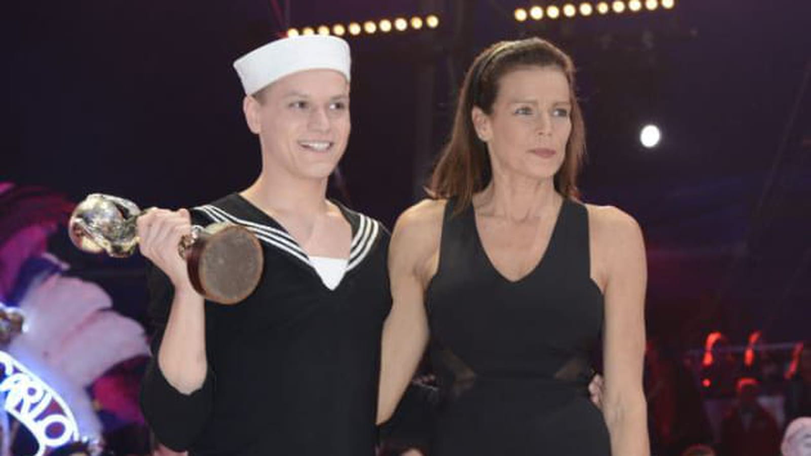 Stéphanie de Monaco le 22 janvier 2013   