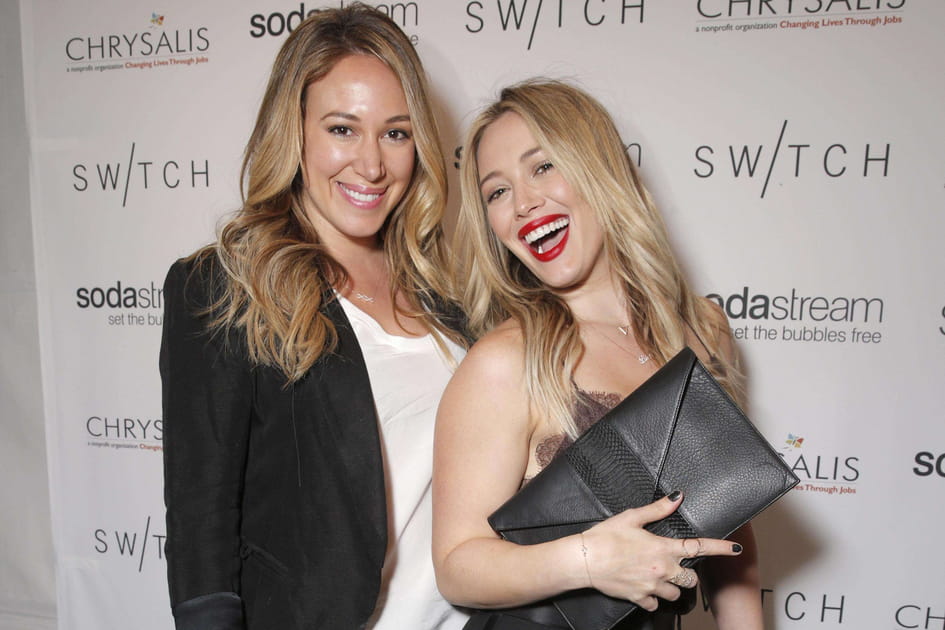 Haylie et Hilary Duff