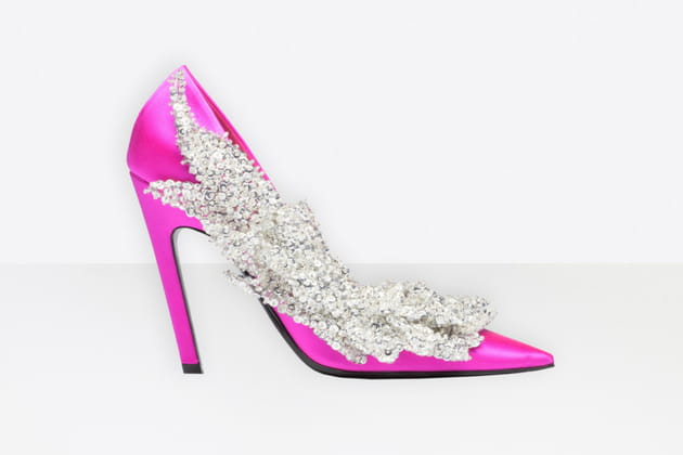 Escarpins talon "Slash" de Balenciaga