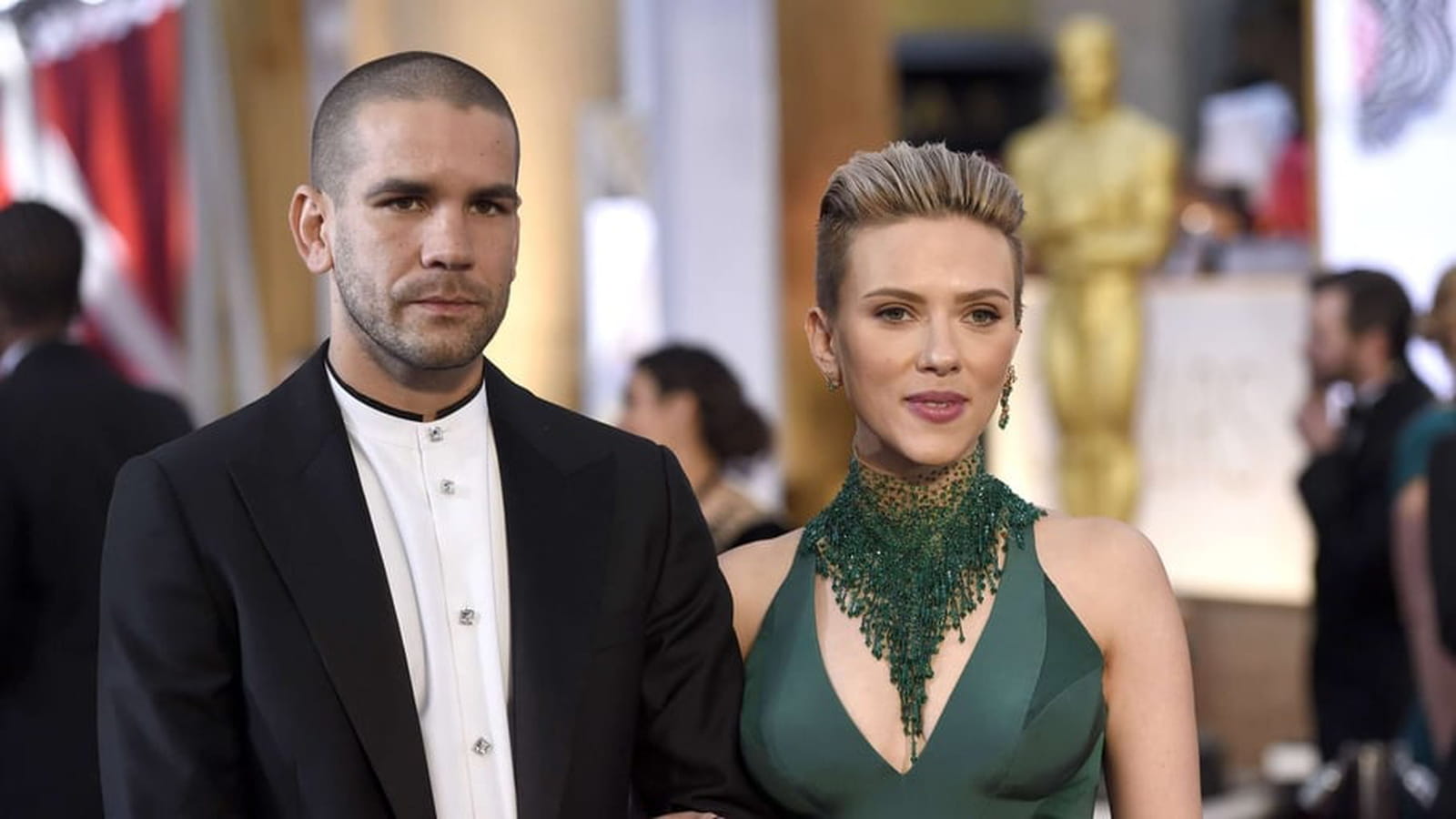 Scarlett Johansson et Romain Dauriac