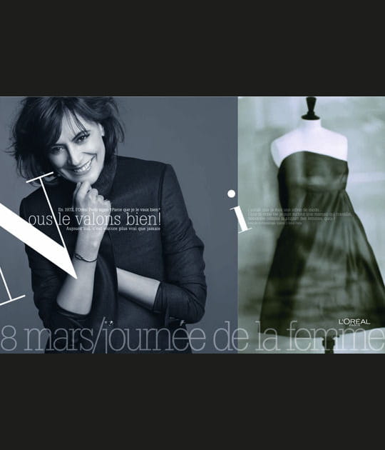 In&egrave;s de La Fressange, dans l'air du temps