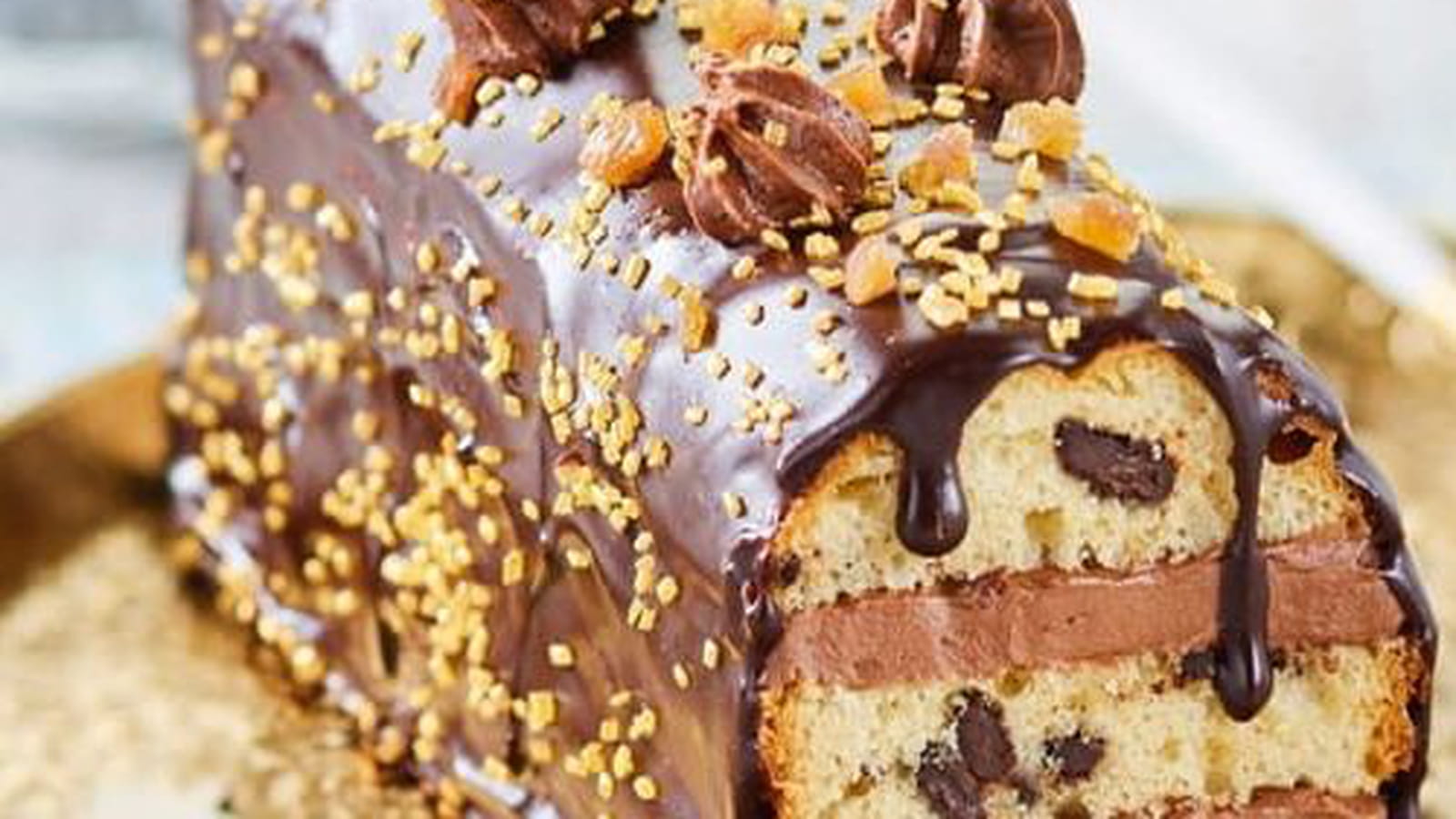 Bûche façon layer cake