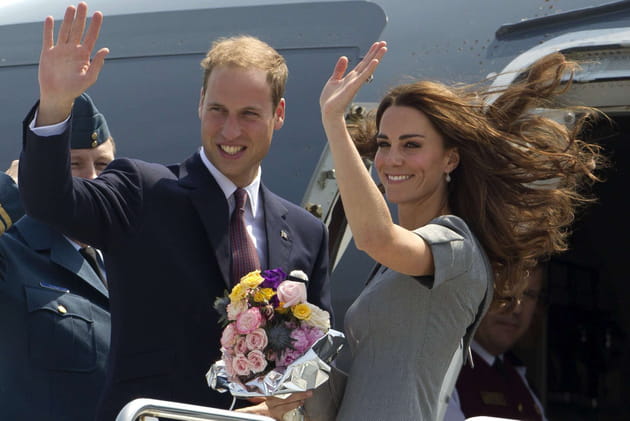 Un couple dans le vent