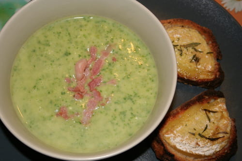 Soupe gourmande au cresson