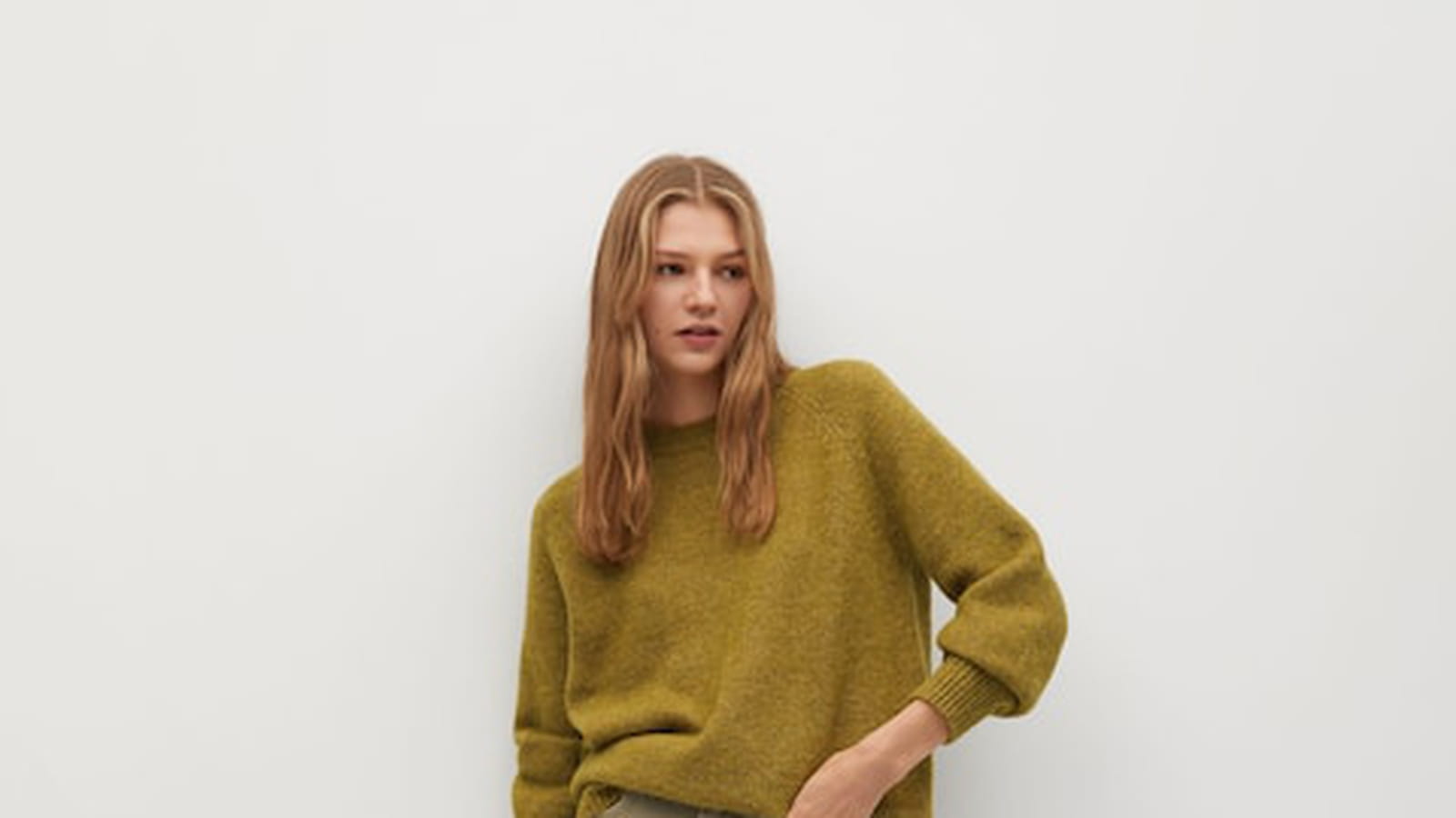 Jean taille haute Mango 