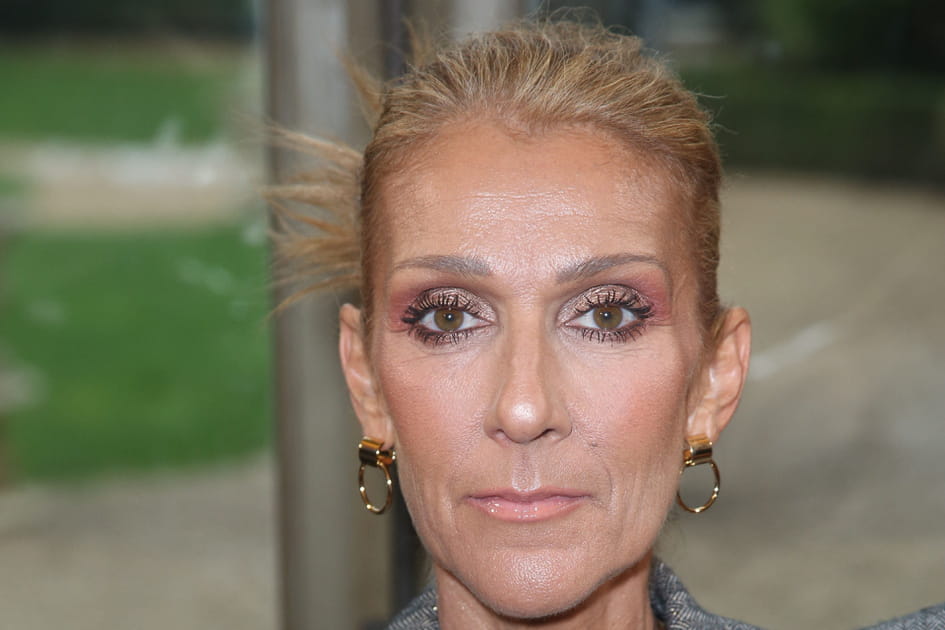 Le regard ros&eacute; et paillet&eacute; de C&eacute;line Dion