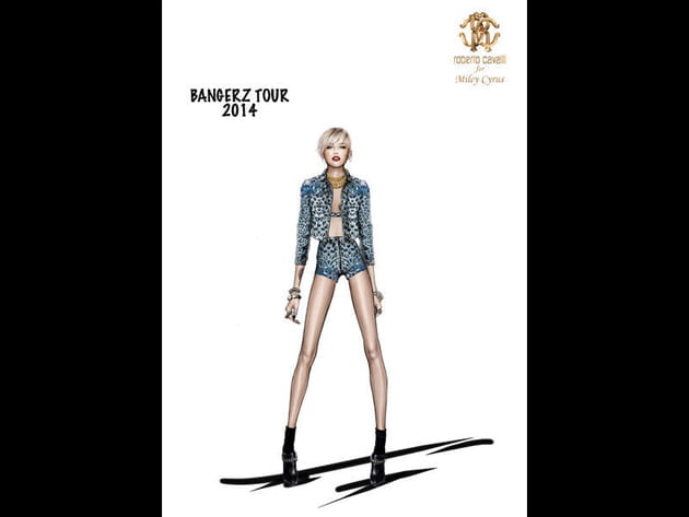 Miley Cyrus : en imprimé sauvage